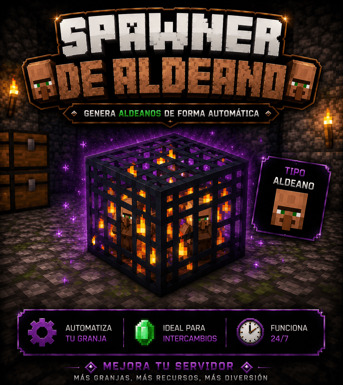 Spawner de Aldeano
